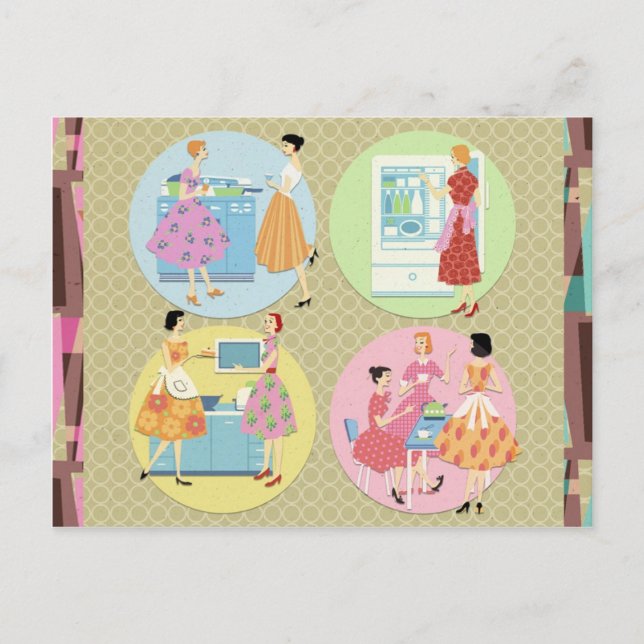 Küchenclub Postcard (oder Rezept Card) Postkarte (Vorderseite)