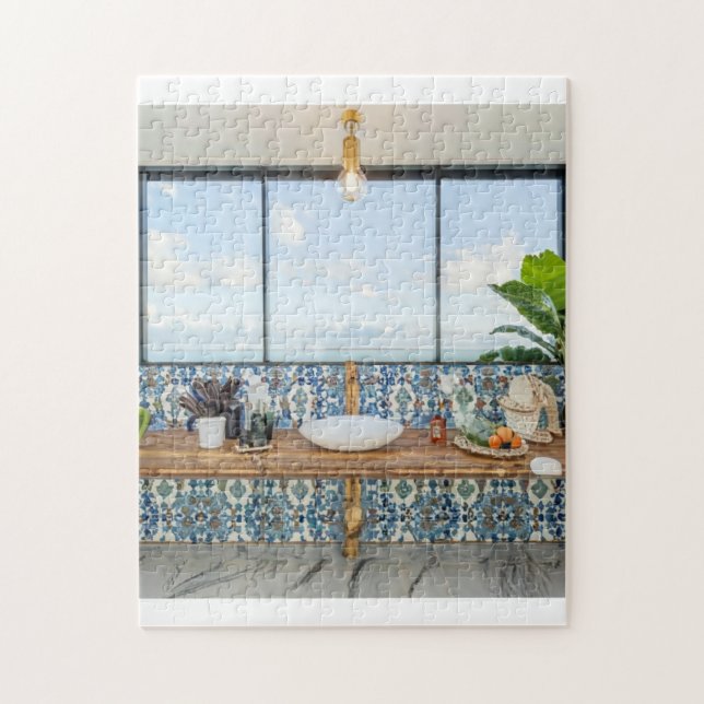 Küchendesign Puzzle (Vertikal)