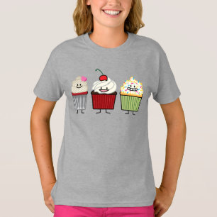 Kuchenfamilienzuckerglasur besprüht T-Shirt