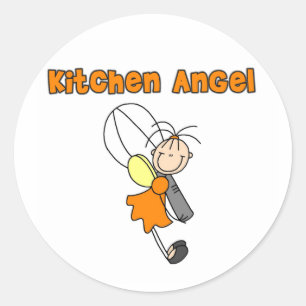 Küchenfee Engel Aufkleber