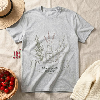 Küchengarten Apotheke | Kräuter Botanik Tri-Blend Shirt