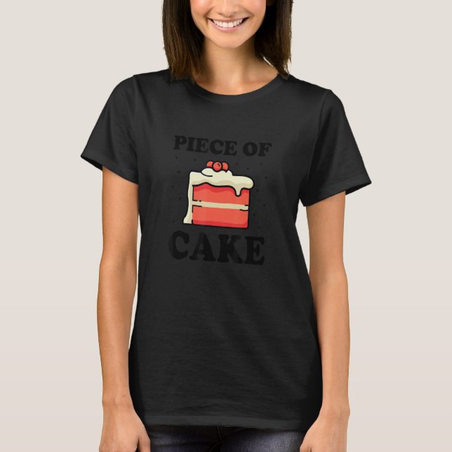 Kuchengebäck, Konditorei Cupcake Pas T-Shirt (Vorderseite)