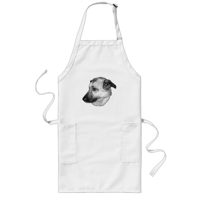 Küchengehilfe, Hunde-Schürze Lange Schürze (Vorne)