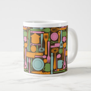 Küchengeräte Muster 3 Jumbo-Tasse