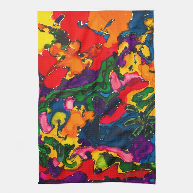 Küchenhandtuch Alles um Joy Lovitude Geschirrtuch (Vertikal)