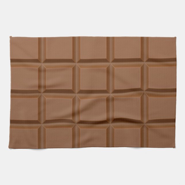 Küchenhandtuch "Chocolate Bar" Geschirrtuch (Horizontal)