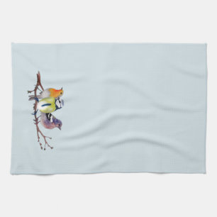 Küchenhandtuch drei kleine Vögel Geschirrtuch