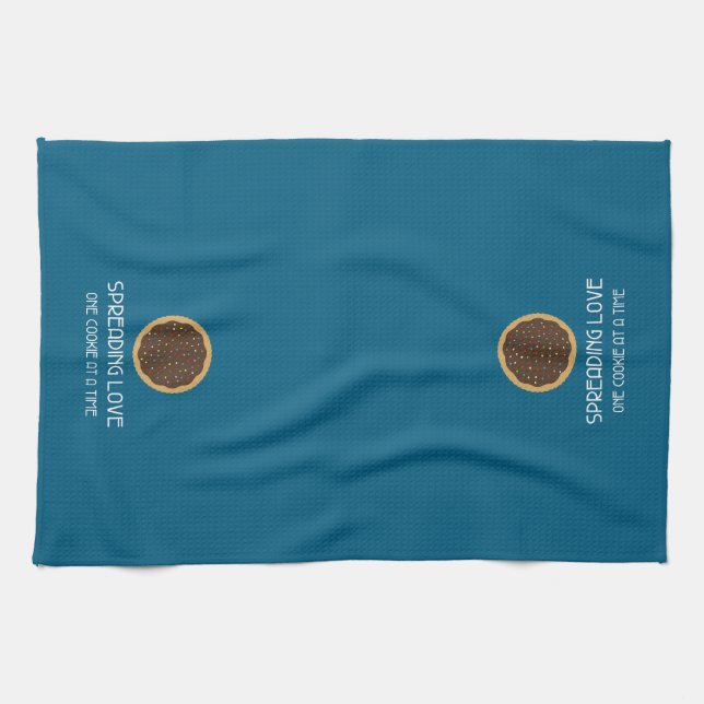 Küchenhandtuch 'Liebe verbreiten' Geschirrtuch (Horizontal)