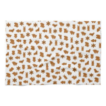 Küchenhandtuch mit einfarbigem Druck.