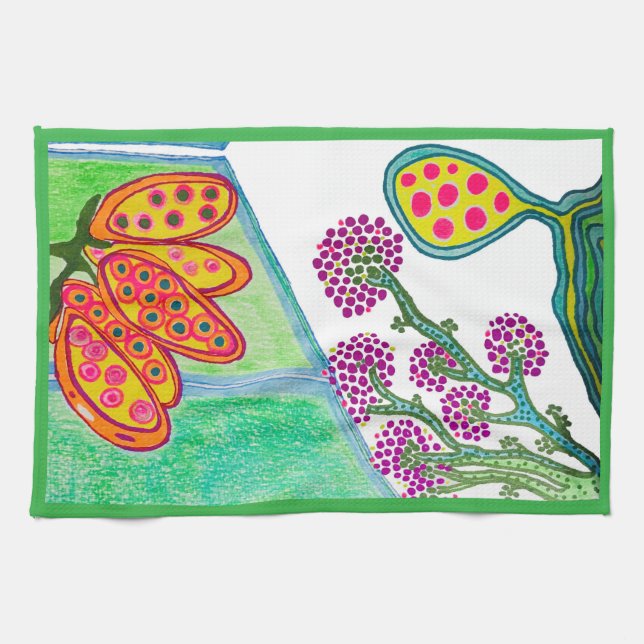 KÜCHENHANDTÜCHER "PODLANDIA" GESCHIRRTUCH (Horizontal)