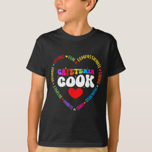Küchenhelfer Cafeteria Schulkoch Helfer Schule T-Shirt