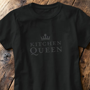 Küchenkönigin Pickleball-Hutkrone Geschenk für Sie T-Shirt