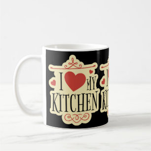 Küchenliebe: Umarme die Freude an "Ich liebe meine Kaffeetasse