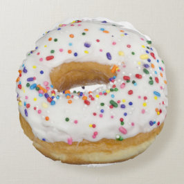 Kuchenliebhaber des niedlichen lustigen rundes kissen