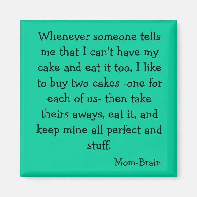 Kuchenmagnet Magnet (Vorne)