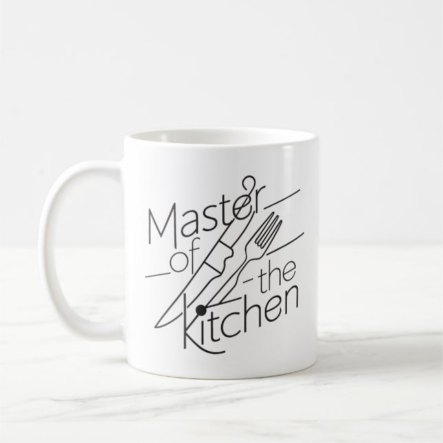Küchenmeister Kulinarischer Groove Kaffeetasse (Links)