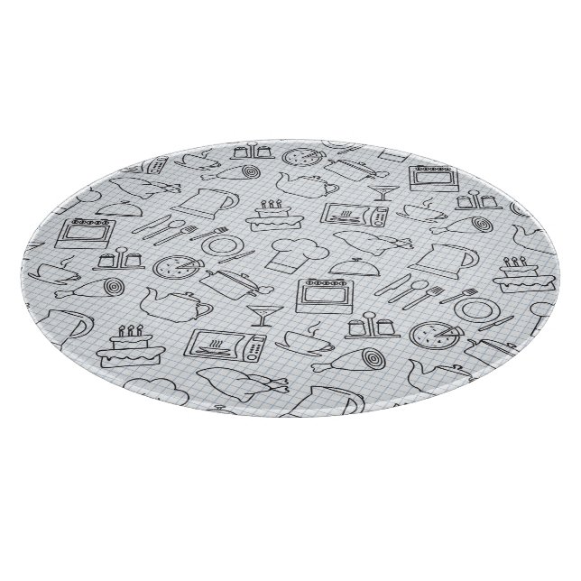 Küchenmuster 4 schneidebrett (Ecke)