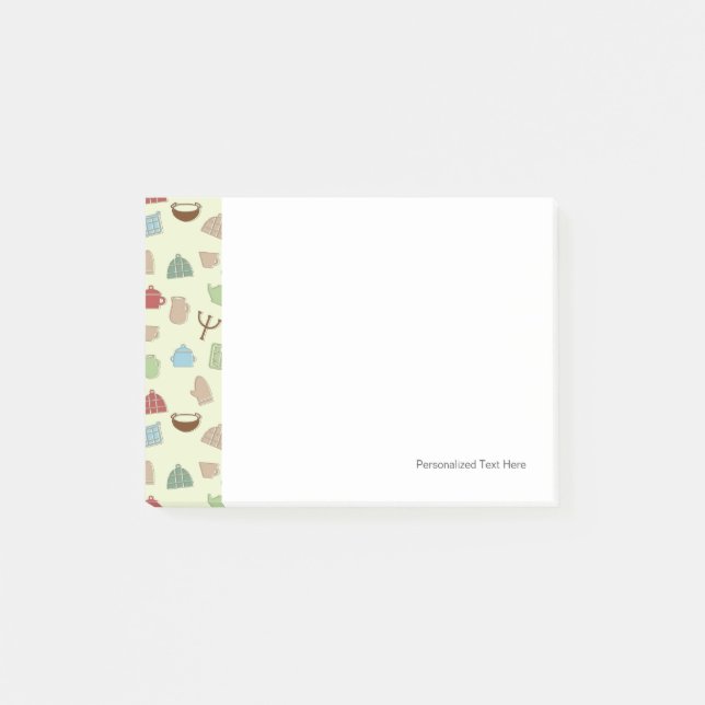 Küchenmuster Post-it Klebezettel (Vorderseite)