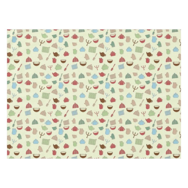 Küchenmuster Tischdecke (Vorderseite (Horizontal))