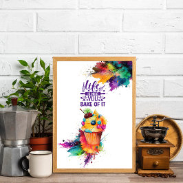 Küchenplakat. Wall Art. Hauswärmespende Poster