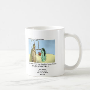 Küchenschaben-Motel Lustiger Cartoon-Kaffeebecher Tasse