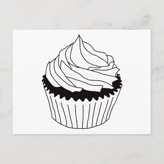 Kuchenschreiber Postkarte (Vorderseite)