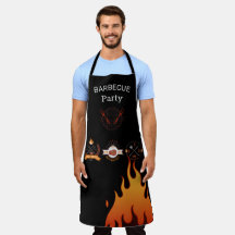 Küchenschürze BBQ Black Griil Master