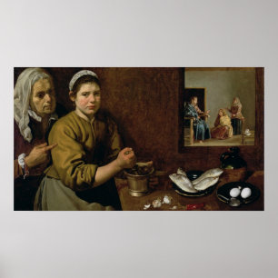 Küchenszene Poster
