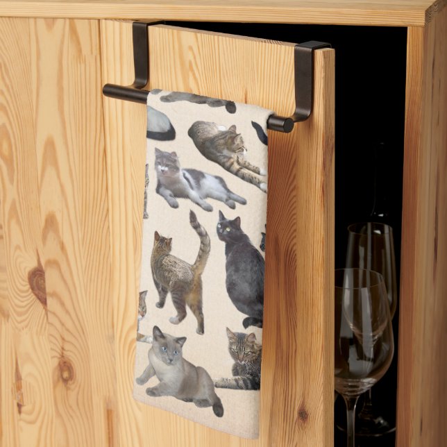 😸 KÜCHENTUCH (Drittel gefaltet)