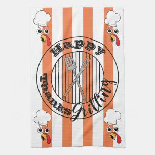 Küchentuch "Happy Danke Grilling"
