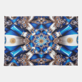 Küchentuch mit argentinischer Farbgestaltung