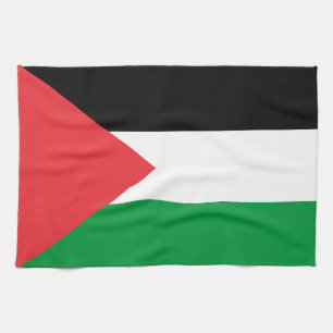 Küchentuch mit der Flagge Palästinas