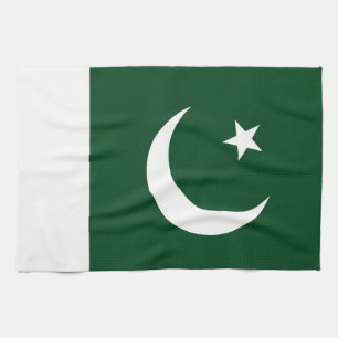 Küchentuch mit Flagge Pakistans