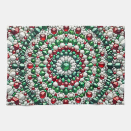 Küchentuch mit italienischer Farbgestaltung