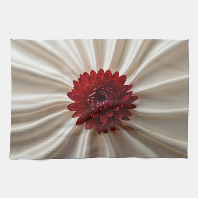 Küchentuch mit japanischer Farbgestaltung (Horizontal)