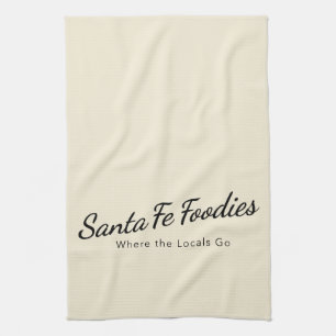 Küchentuch mit Santa Fe Foodies Logo
