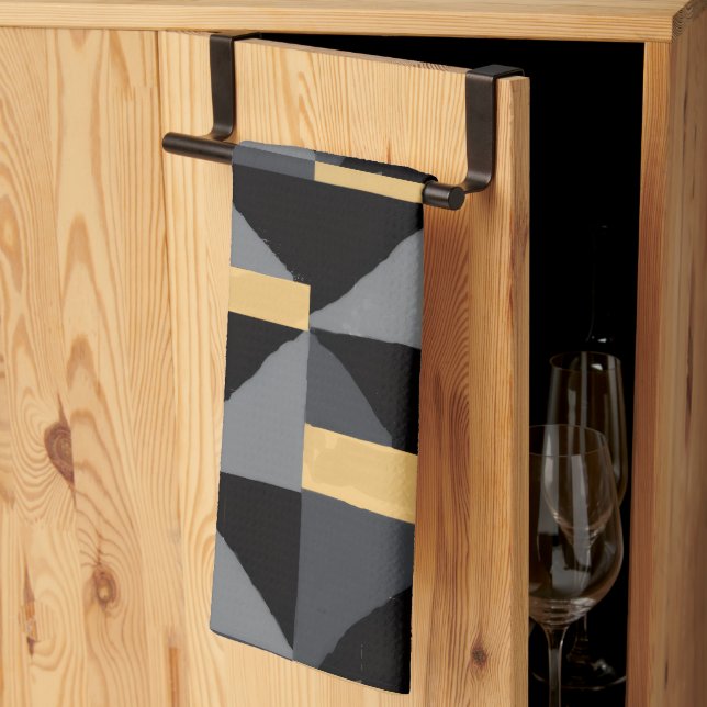 Küchentuch – Moderne Geometrie (Drittel gefaltet)