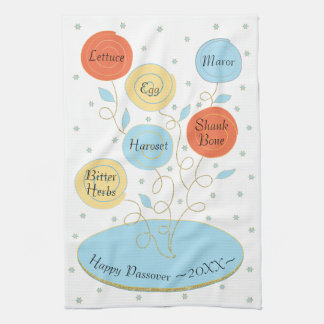 Küchentuch "PassoverSeder Plate"