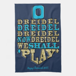 Küchentücher "Chanukah/O Dreidel Dreidel.."