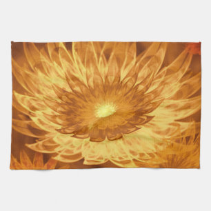 Küchentücher Fantasy Blume Gelb