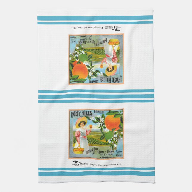 Küchentücher - Foot Hills Brassereich Obstkiste Et (Vertikal)