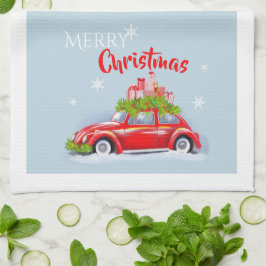 Küchentücher für frohe Weihnachten.