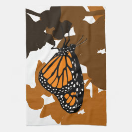 Küchentücher - Fütternd Monarch Butterfly