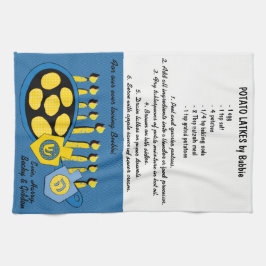 Küchentücher "Hanukkah BratLatkes Rezept"