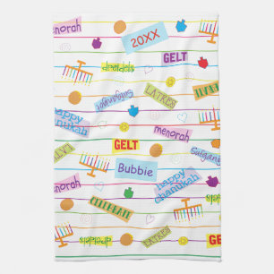 Küchentücher "Hanukkah Party"