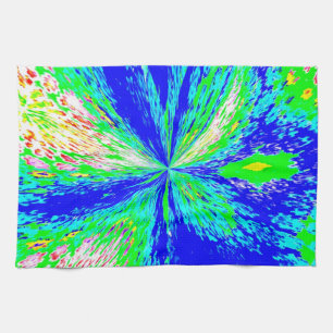 Küchentücher mit abstraktem Design