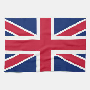 Küchentücher mit britischer Flagge