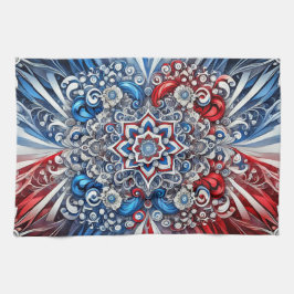 Küchentücher mit französischer Farbgestaltung