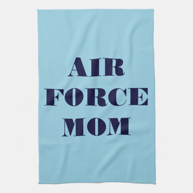 Küchentücher Proud Air Force Mama (Vertikal)