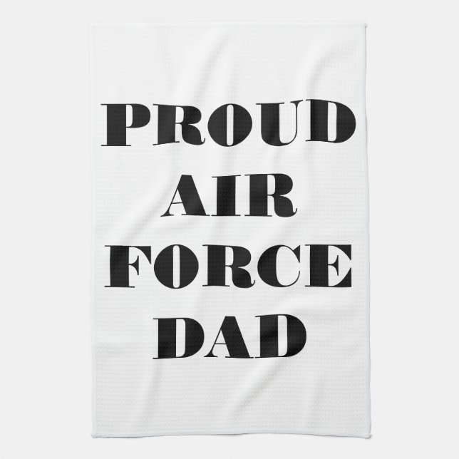Küchentücher Proud Air Force Vater (Vertikal)
